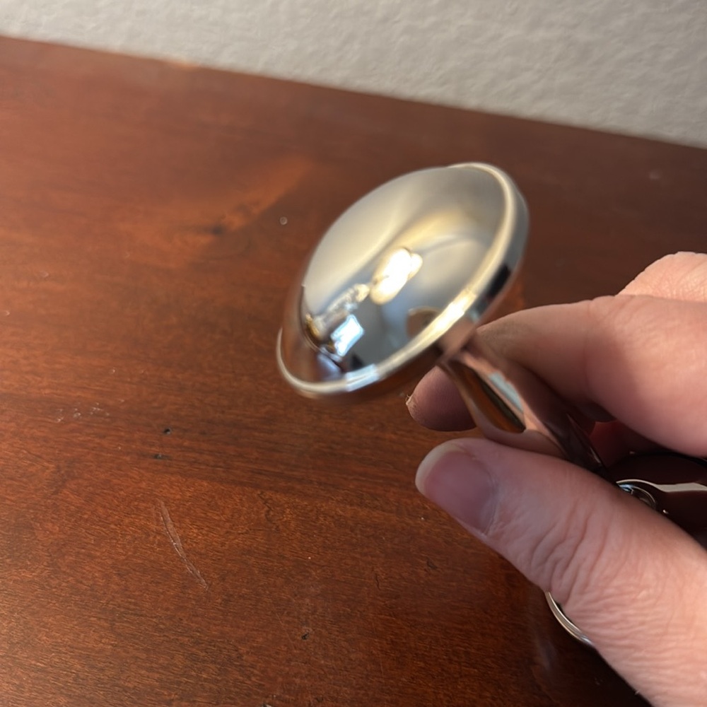Silver Baby Rattle - Picture 4 of 5